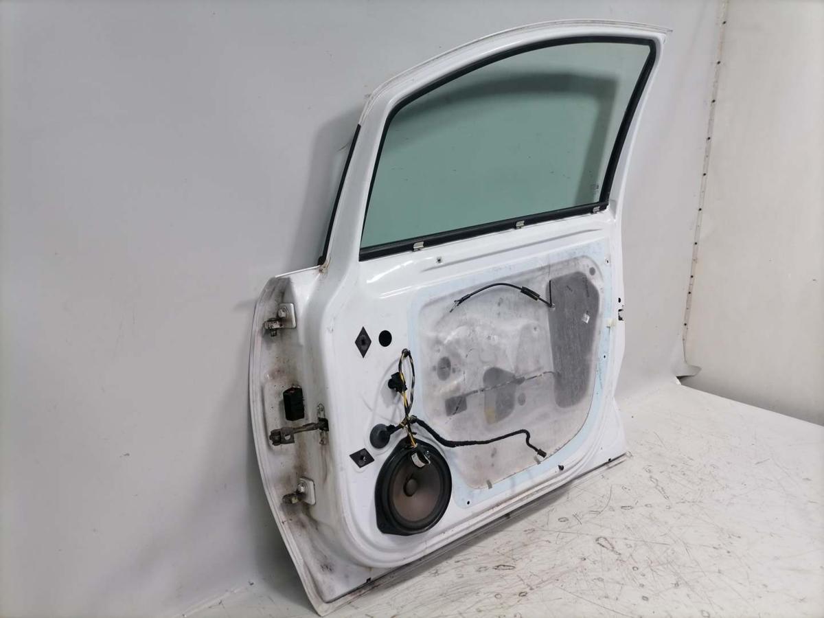 Opel Corsa D original T&uuml;r vorn rechts Y474 Casablancawei&szlig; Rohbau 5 T&uuml;rer BJ08